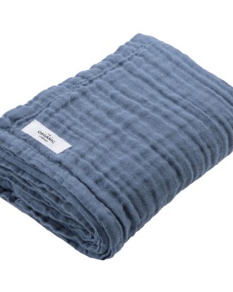 The Organic Company Fine Badhandduk - Handdukar & Badlakan Ekologisk Bomull Gråblå