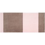 Tica Copenhagen Stripes Matta /light Rose 90x200 Cm - Plastmattor Vinyl Sand