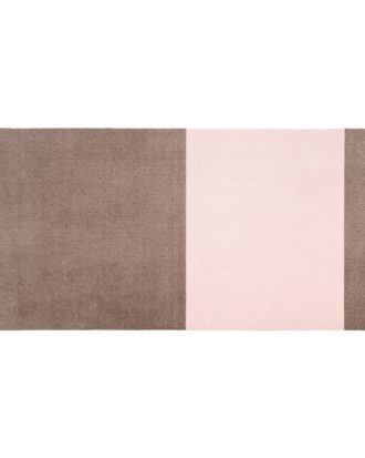 Tica Copenhagen Stripes Matta /light Rose 90x200 Cm - Plastmattor Vinyl Sand