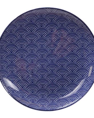 Tokyo Design Nippon Blue Tallrik 20,6 Cm Dots - Mattallrikar Porslin Blå