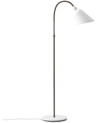 &Tradition Bellevue Aj7 Anniversary Edition Golvlampa /bronserad Mässing - Golvlampor Gjutjärn Vit