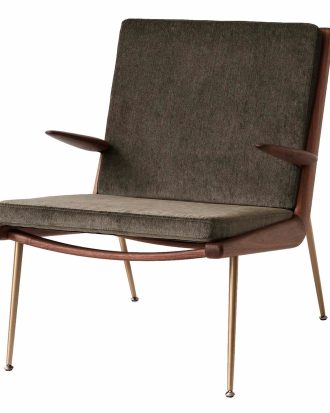 &Tradition Boomerang Hm2 Loungestol Valnöt / - Fåtöljer Trä Duke 004