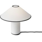 &Tradition Colette Atd6 Bordslampa Vit/ - Bordslampor Bomull Svart