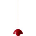 &Tradition Flowerpot Vp1 Pendel - Taklampor Metall Vermilion Red
