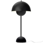 &Tradition Flowerpot Vp3 Bordslampa Matt Svart - Bordslampor Lackerat Stål Mattsvart