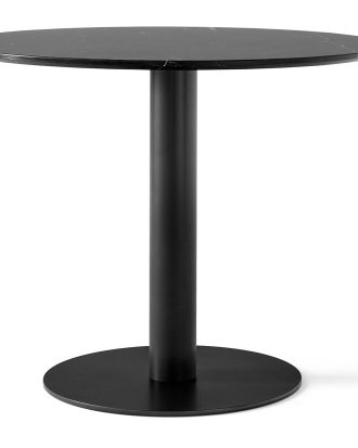 &Tradition In Between Sk18 Bord 90cm Marmor / - Matbord & Barbord Pulverlackat Stål Svart