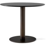 &Tradition In Between Sk18 Bord 90cm Marmor / Bronsad - Matbord & Barbord Marmor Svart