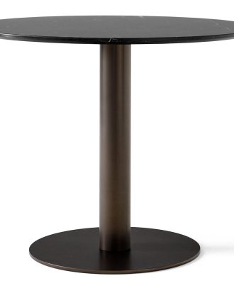 &Tradition In Between Sk18 Bord 90cm Marmor / Bronsad - Matbord & Barbord Marmor Svart