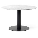 &Tradition In Between Sk19 Bord 120cm / - Matbord & Barbord Vit Marmor Svart