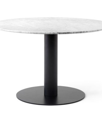 &Tradition In Between Sk19 Bord 120cm / - Matbord & Barbord Vit Marmor Svart