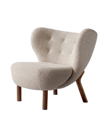 &Tradition Little Petra Loungestol Vb1 Valnöt / - Fåtöljer Trä Karakorum