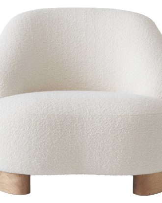 &Tradition Margas Lc1 Loungefåtölj Ek/ - Fåtöljer Textil Karakorum 001