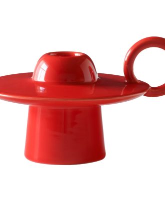 &Tradition Momento Jh39 Ljusstake - Ljuslyktor Keramik Poppy Red