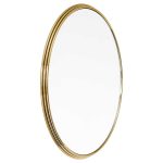 &Tradition Sillon Spegel Sh5 Ø66 Cm - Väggspeglar Stål Mässing