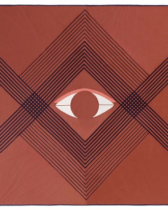 &Tradition The Eye Ap9 Överkast 240x260 Cm - Överkast Bomull Brown Earth