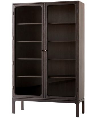 &Tradition Trace Sc88 Skåp 2 Dörrar - Skåp & Vitrinskåp Ek Mörkbetsad Ek