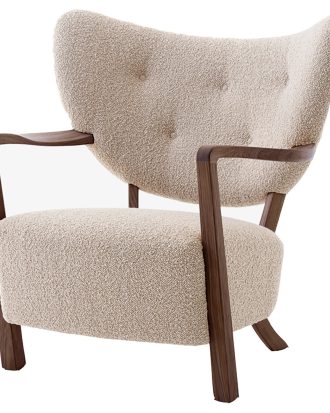 &Tradition Wulff Atd2 Loungefåtölj Walnut/ - Fåtöljer Valnöt Karakorum 003