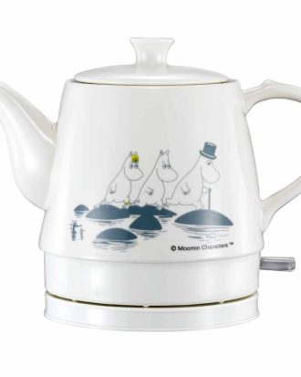 MOOMIN keramisk vattenkokare 1 liter- Vatten & Stenar