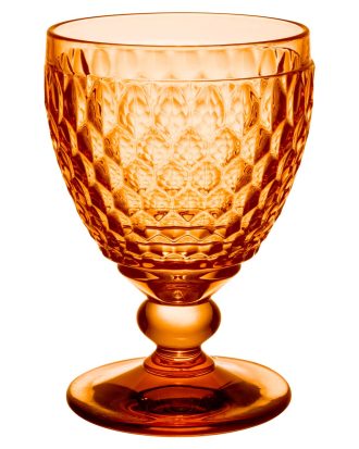 Villeroy & Boch Boston Coloured Vattenglas 35 Cl - Dricksglas Kristallglas Aprikos