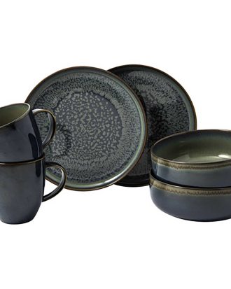 Villeroy & Boch Crafted Breeze Frukostset 6 Delar - Kaffekoppar Porslin Grå