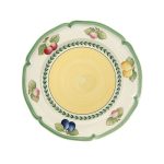 Villeroy & Boch French Garden Fleurence Flat Tallrik 26 Cm - Mattallrikar Porslin Grön