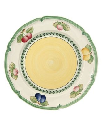 Villeroy & Boch French Garden Fleurence Flat Tallrik 26 Cm - Mattallrikar Porslin Grön