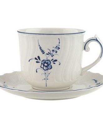 Villeroy & Boch Frukostkopp Och Fat - Kaffefat & Tefat Porslin Vit