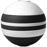 Villeroy & Boch Iconic La Boule Serveringsset 7 Delar - Serviser & Startset Porslin Svartvit