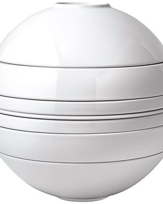 Villeroy & Boch Iconic La Boule Serveringsset 7 Delar - Serviser & Startset Porslin Vit