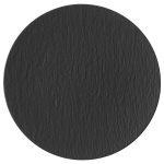 Villeroy & Boch Manufacture Rock Gourmettallrik 31,5 Cm - Mattallrikar Porslin Svart