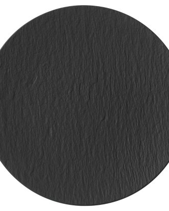 Villeroy & Boch Manufacture Rock Gourmettallrik 31,5 Cm - Mattallrikar Porslin Svart