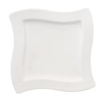 Villeroy & Boch New Wave Salladstallrik 24x24 Cm - Mattallrikar Porslin Vit