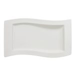 Villeroy & Boch New Wave Serveringsfat 49x30cm - Uppläggningsfat Porslin Vit