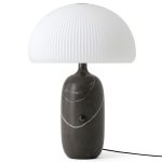 Vipp 592 Sculpture Bordslampa Ø36 Cm - Bordslampor Marmor Grå