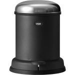 Vipp 14 Pedalhink 8 L - Papperskorgar & Pedalhinkar Rostfritt Stål Svart