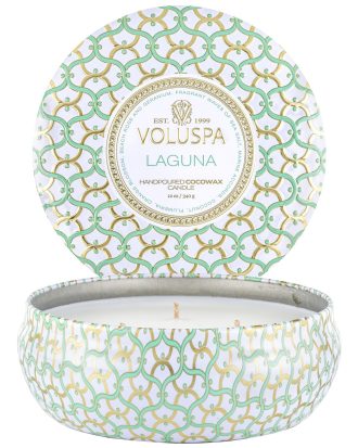 Voluspa Maison 3-wick Tin Doftljus Laguna - Doftljus