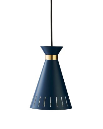 Warm Nordic Cone Pendel Azure Blue - Taklampor Mässing Blå