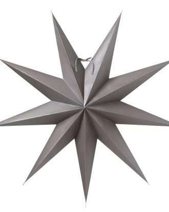 Watt & Veke Boris Julstjärna 70 Cm - Advents- & Julbelysning Papper Mörkgrå