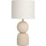 Watt & Veke Cia Bordslampa - Bordslampor Papier-mâché Vit