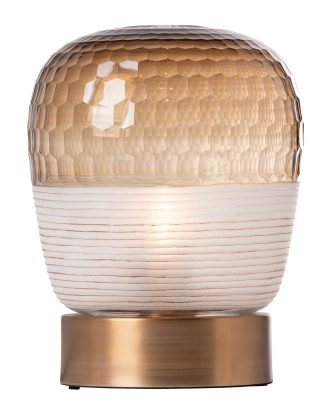 Watt & Veke Frans Bordslampa Stor - Bordslampor Glas Brons