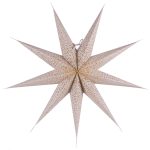 Watt & Veke Lisa Julstjärna 80 Cm Tofu/ - Advents- & Julbelysning Papper Guld