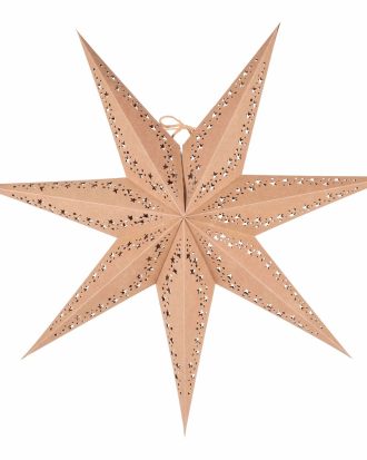 Watt & Veke Vintergatan Julstjärna 60 Cm - Lampskärmar Papper Natur