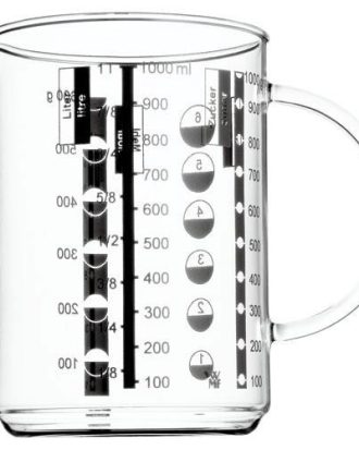 Wmf Måttbägare/kanna I 1 L - Mått & Måttsatser Glas Klar