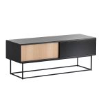 Woud Virka Sideboard Lågt - Skänkar & Sideboards Metall Svart