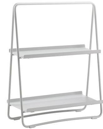 Zone Denmark A-table Hylla 58 Cm - Sidobord & Avlastningsbord Stål Soft Grey